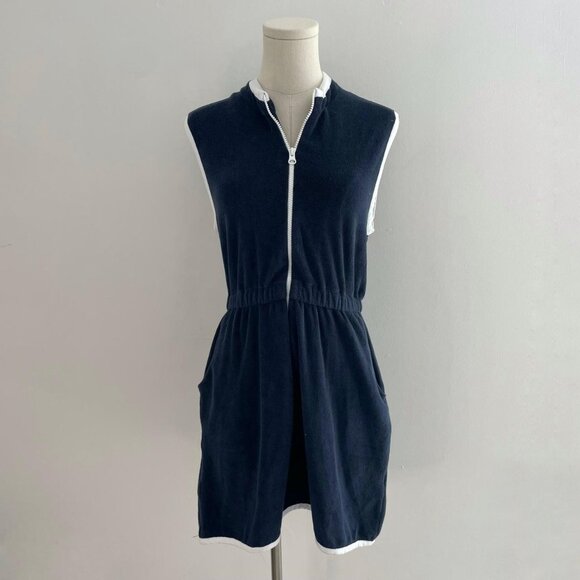 kule Dresses & Skirts - Kule The Terry Dress In Blue Womens Size Medium